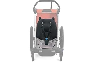 Storchenbeck Kinderanhänger Sitzauflage Fahrradanhänger Stützkissen Komfort Sitzpolster Universal Sitzverkleinerer mit atmungsaktivem 3D Netzmaterial