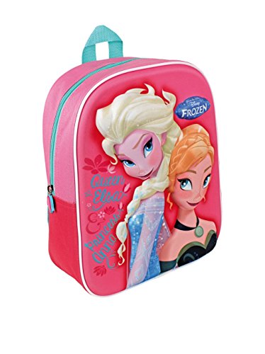 Disney Frozen – Set avec sac à dos, sac à main, porte-monnaie, casquette et lunettes de soleil – Rose
