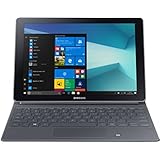 Samsung Galaxy Book W620 26,92 cm (10,6 Zoll) Convertible Tablet PC (Intel Core m3 7Y30, 4GB RAM, 64GB Speicher, Windows 10 Home) silber