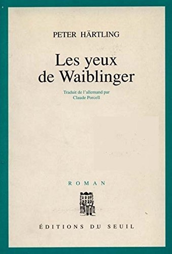 couverture de : Les Yeux de Waiblinger