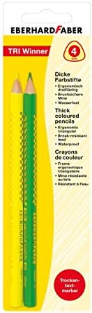 Eberhardt Faber Winner Colouring Pencils 518397 TRI Trockentextmarker, Set of 2