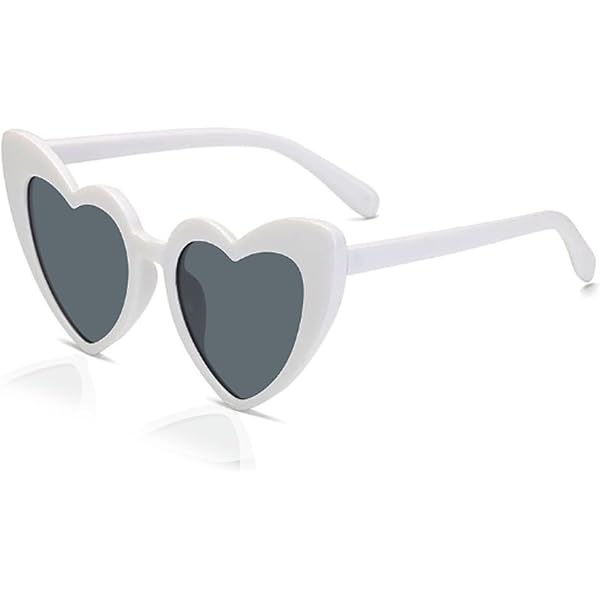 Occhiali Da Sole A Cuore Zaky Con Anello Di Perle – Accessorio Moda Donna Per Feste - 2