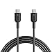 Price comparison product image Anker PowerLine II USB-C to USB-C 2.0 Cable (6ft/1.8m) USB-IF Certified for Galaxy S8/S8+, Google Pixel, Nexus 6P, Huawei Matebook, MacBook, iPad Pro 2018 and More