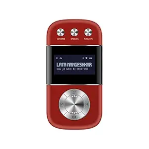 Saregama Carvaan Go 2.0-3000 Pre-Loaded Retro Hindi Songs (Salsa Red)