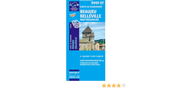 Beaujeu Belleville Haut Beaujolais 1 25 000 Amazon Fr Ign Livres