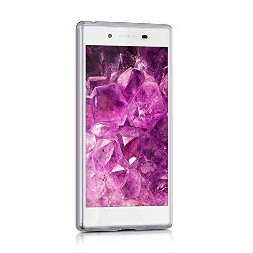 kwmobile Funda para Sony Xperia Z5 - Carcasa Protectora de  TPU  con dise  o de Hada en  Rosa Fucsia Violeta Transparente 