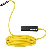 BlueFire WiFi Yılan Kamera 10 MT Sarı SERT Tel 1200 Piksel 2MP Endoskop
