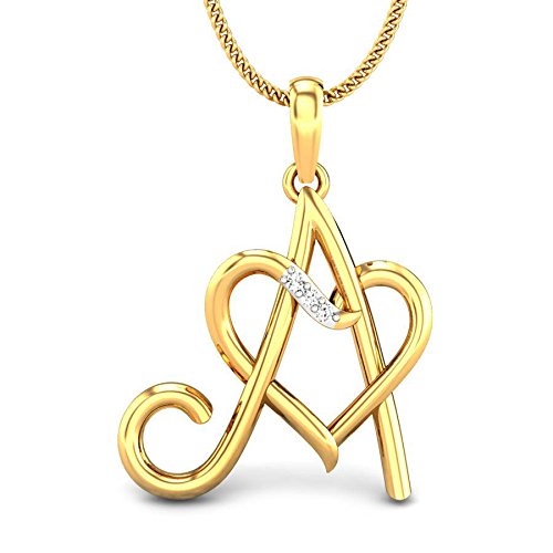Kalyan Jewellers A Love 14k Yellow Gold 