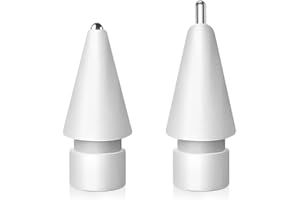 SIXFU Pen Like Tips for Apple Pencil Tip, Upgraded Sturdy Slender and Basic Fine Point Tip for Apple Pencil 2nd Generation/ 1st Gen/USB C