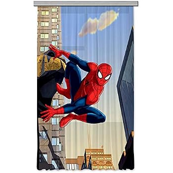 Amazon De Ag Design Spider Man Marvel Kinderzimmer Gardine