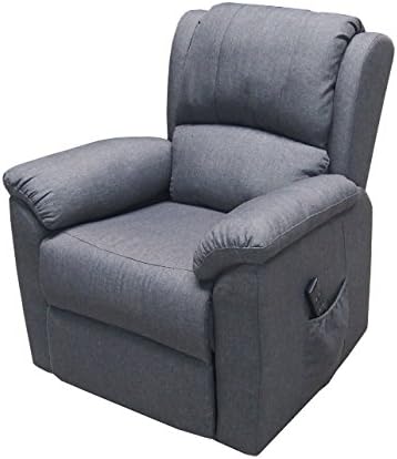 Simplelife Grassmere Dual Motor Power Riser Recliner Armchair (Grey)