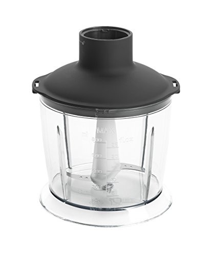 CONCEPT Hausgeräte TM4735 Stabmixer 800 W mit Zerkleinerer, Rührbesen, Mixbecher und abnehmbarem Edelstahlmixfuß, schwarz - 7
