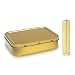 Produktbild Gold Farbige Clipper Metall Geschenk leichter und Tabakdose, 50 Grms