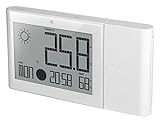 Garantía de 2 años, un sensor inalámbrico incluido. Puedes conectar a la estación hasta 5 sensores para 5 habitaciones / lugares diferentes. Radio de transmisión de 30m sin obstáculos.
