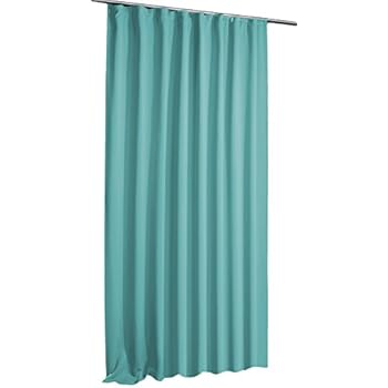 vorhang blickdicht türkis