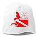 Produktbild Real Life Mermaid Scuba Diver Dive Flag Winter Beanie Skull Cap Warm Knit Ski Slouchy Hat Durable