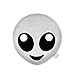 Produktbild Emoji Kissen Bestickt Alien offiziell (PIW EB)