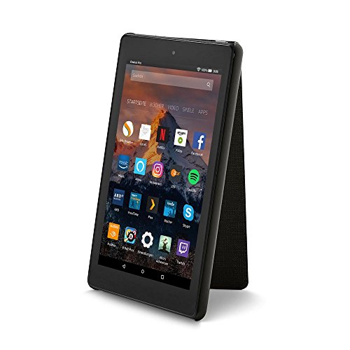 Amazon Fire HD 8-Hülle (8-Zoll-Tablet, 7. Generation – 2017), Schwarz - 2
