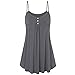 Produktbild BelleloveSommer Freizeit Und Bequemes Casual Täglichen Tops T-Shirt, Frauen Damen Lose Taste V-Ausschnitt Cami Tank Tops Weste Bluse T-Shirt T-stücke Pulli Pullover
