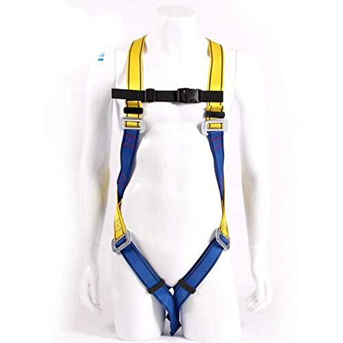 Preisvergleich Produktbild MUTANG Suspension Double Strap Belt Sicherheitsgurt Sicherheitsgurt Fünf-Punkt-Luftarbeit Hochfester Polyestergürtel mit Sicherungsseil