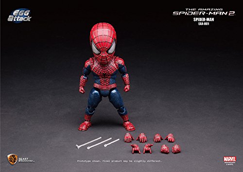 Egg attack, action amazing, Spider-man 2 Spider-man non-scale plastic action figure