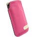 Produktbild Original Krusell Gaia Medium Soft Pink Leather Vertical Fall / Abdeckung Retail Pack Für Samsung S3100