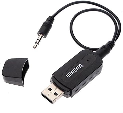 Jais USB 2.0 Bluetooth Dongle Adapter Stick Receiver for Car AUX-IN + Cable