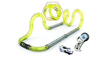 SilverLit Exost loop - Speed Training Set 18 Tubes Circuit Modulables + 1 Voiture - Couleur Jaune