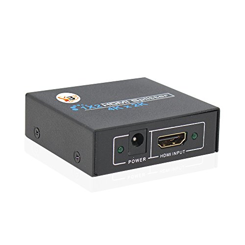 TBS? 2212 HDMI 2-Wege R ¨ ¦ Switch, 1 x 2 2 Ports Splitter, 1 Eintrag ¨ ¦ e 2 Ausgänge, 3D-Support - HD - Amplifier Multiplier 2 T ¨ ¦ l ¨ ¦ Vision, Plasmabildschirme Teiler HDMI/Halterung 4 kx2 K/Halterung HDTV