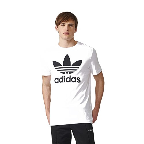 Adidas Mens Originals Trefoil Tee Shirt Short Sleeved Regular Fit