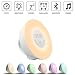 Produktbild Lichtwecker Wecker Wake Up Light Sonnenaufgang Simulator Wecker mit Bluetooth 4.0 Lautsprecher, FM Radio AUX Nature Sounds Touch Control 7 Farben beleuch (Neue Version)