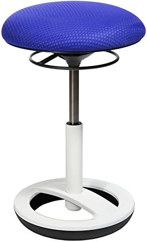 Sitness Bob Office Stool, Metal, Blue
