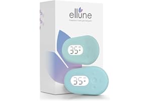 Paingone Ellune- Soulage les règles douloureuses et les douleurs liées à l’endométriose- Batterie performante longue durée- Écran intuitif- Recommandé par les experts médicaux- Bleu ciel