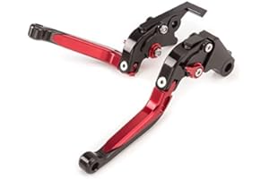 FXCNC Racing CNC Aluminum Folding Extendable Adjustable Brake Clutch Levers forDucati 950 MULTISTRADA 17-18,821 MONSTER/Dark/Stripe 14-17,HYPERMOTARD 821 / HYPERSTRADA 13-15