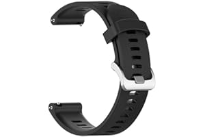 INF Pulsera para Garmin Forerunner 245 de silicona con relojes de 20mm de ancho