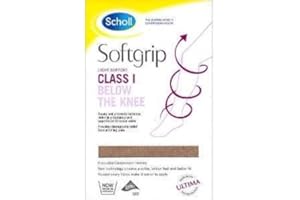 Scholl Softgrip Stockings: Class 1: Below Knee: Closed Toe