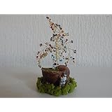 Kleines Perlenbäumchen in weiß- bunt