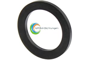 BAPOLE 10 Stück Flachdichtungen Gummidichtungen 1 Zoll 30x22x2mm aus EPDM