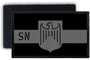 Copytec Patch Bundesland Sachsen Polizei Dienstpatch KSK Kripo 7,5x4,5cm #31205