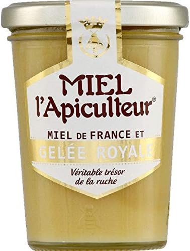 Lune De Miel - Honey of France and Royal Jelly - Miel De France Et Gelée Royale - The 250G Jar - Price Per Unit - Fast Delivery