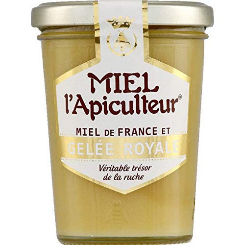 Lune De Miel - Honey of France and Royal Jelly - Miel De France Et Gelée Royale - The 250G Jar - Price Per Unit - Fast Delivery