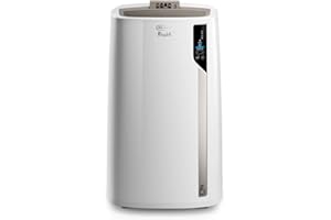 DE'LONGHI De’Longhi PAC EL110 ERF Bluetooth Wifi Silent Portable Air Conditioner 11,000 BTU 110m3 A Energy Efficient 24hr Timer & Thermostat 0151462012