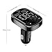 Produktbild Uemaker FM Transmitter, Auto-MP3-Player Freisprecheinrichtung fürs Auto mit Zwei USB-Ladeanschlüssen, Schnellladefunktion für Typ C, Echtzeitüberwachung, TF-Kartensteckplatz für iPhone, iPad, iPod