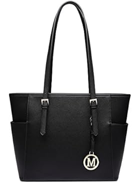 Fashion Kunstleder Damen elegant Tasche Handtaschen Schulterbeutel Umhängetaschen für Uni, Urlaub, Shopping, Arbeit