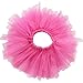 TiaoBug Baby Girls Tutu skirt and Flower Headband Photo Props Outfit (one size, Rose)