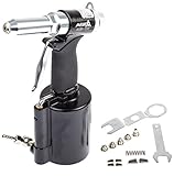  Profi Druckluft Werkzeug Blindnietpistole Nietsatz Blindniet Nietpistole Setzgerät Nietgerät Nieten Blindnietgerät pneumatisch Nietzange