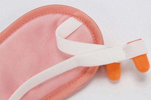 Qingsun Atmungsaktiv Schlafmaske Schlafbrille Unisex Schatten Augenmaske Geeignet Für Haus, Büro und Auf Reisen - 4