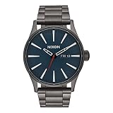 Nixon Herren Analog Quarz Uhr mit Edelstahl Armband A356-2340-00