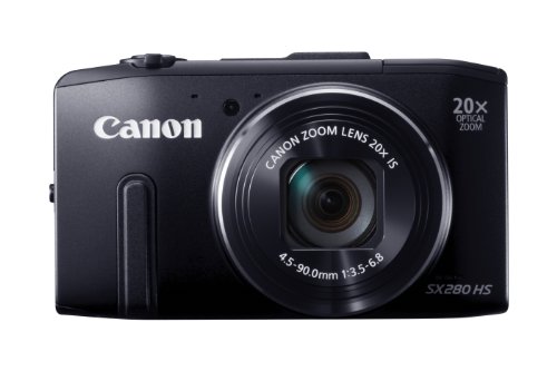 Canon PowerShot SX280 HS Appareil photo num  rique compact 12 1 Mpix Zoom optique 20x Noir