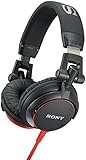 Sony MDR-V55 DJ Stereo Headphones - Red